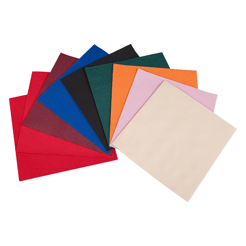 40x40 1/4 șervețelele Airaid colorate de lenjerie, șervețele de hârtie de înaltă calitate SJ2102