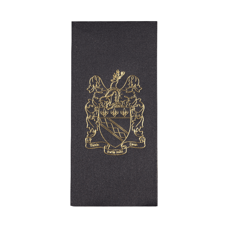 43x30 șervețele moi negre Airlaid Stamping Hot SJ2302